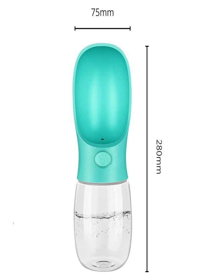 GBEX Dog Water Bottle, Leak Proof Portable Puppy Water Dispenser Drinking Feeder Pet Care Cup for Outdoor Walking, Hiking, Travel (350ml) - Image 2